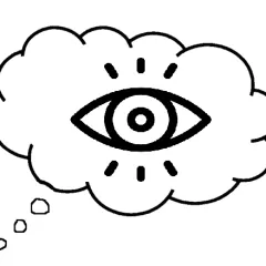Visible Thoughts logo